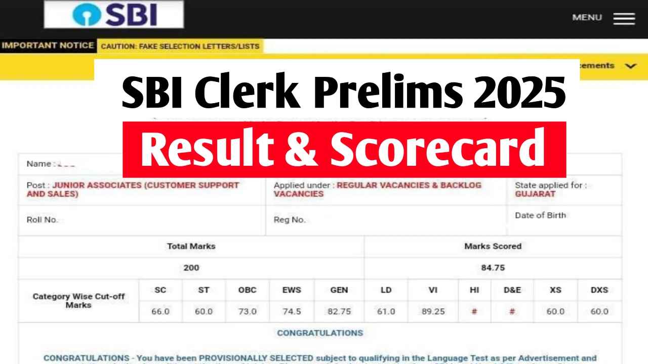 SBI-Clerk-Result-2025